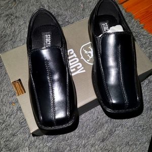 NEVER WORN Boy's Stacy Adams Dress Shoes - Black